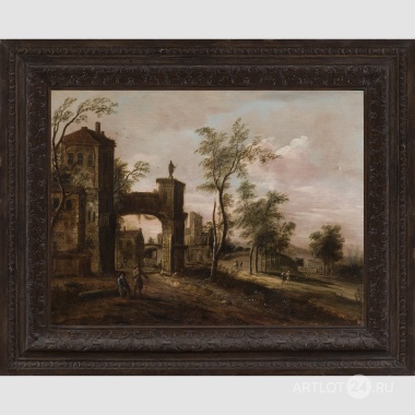 Пейзаж «У стен старого города»