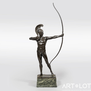  Скульптура крупной формы «Спартанец с луком»